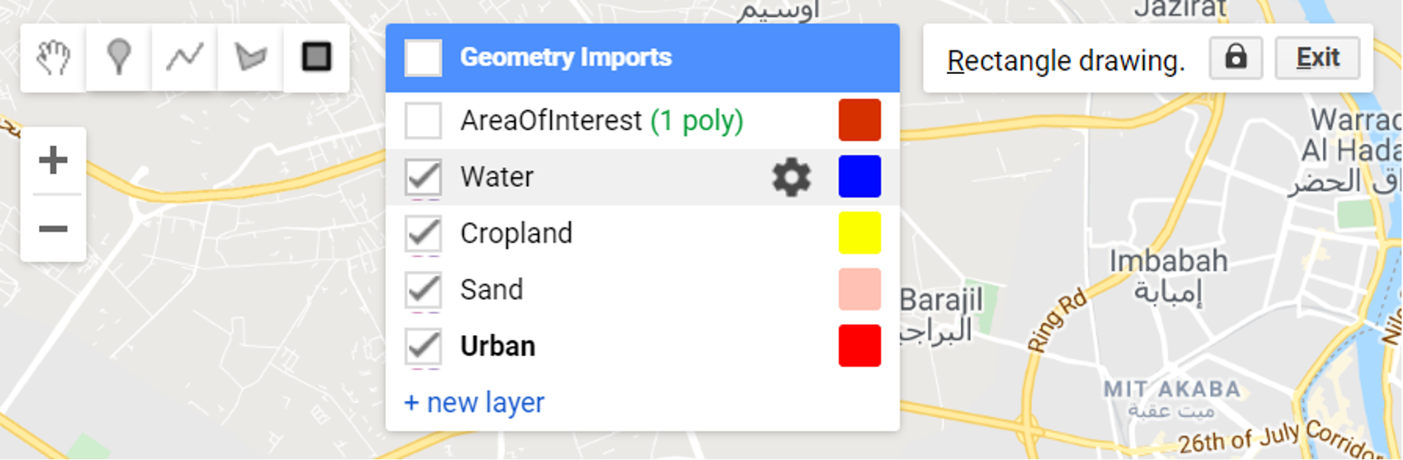 Geometry Imports after creating geometry sets to hold training samples